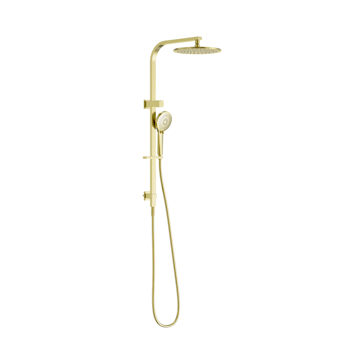 Bianca Twin Shower Brushed Gold