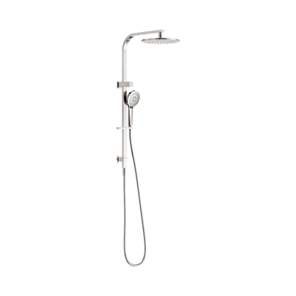 Bianca Twin Shower Brushed Nickel