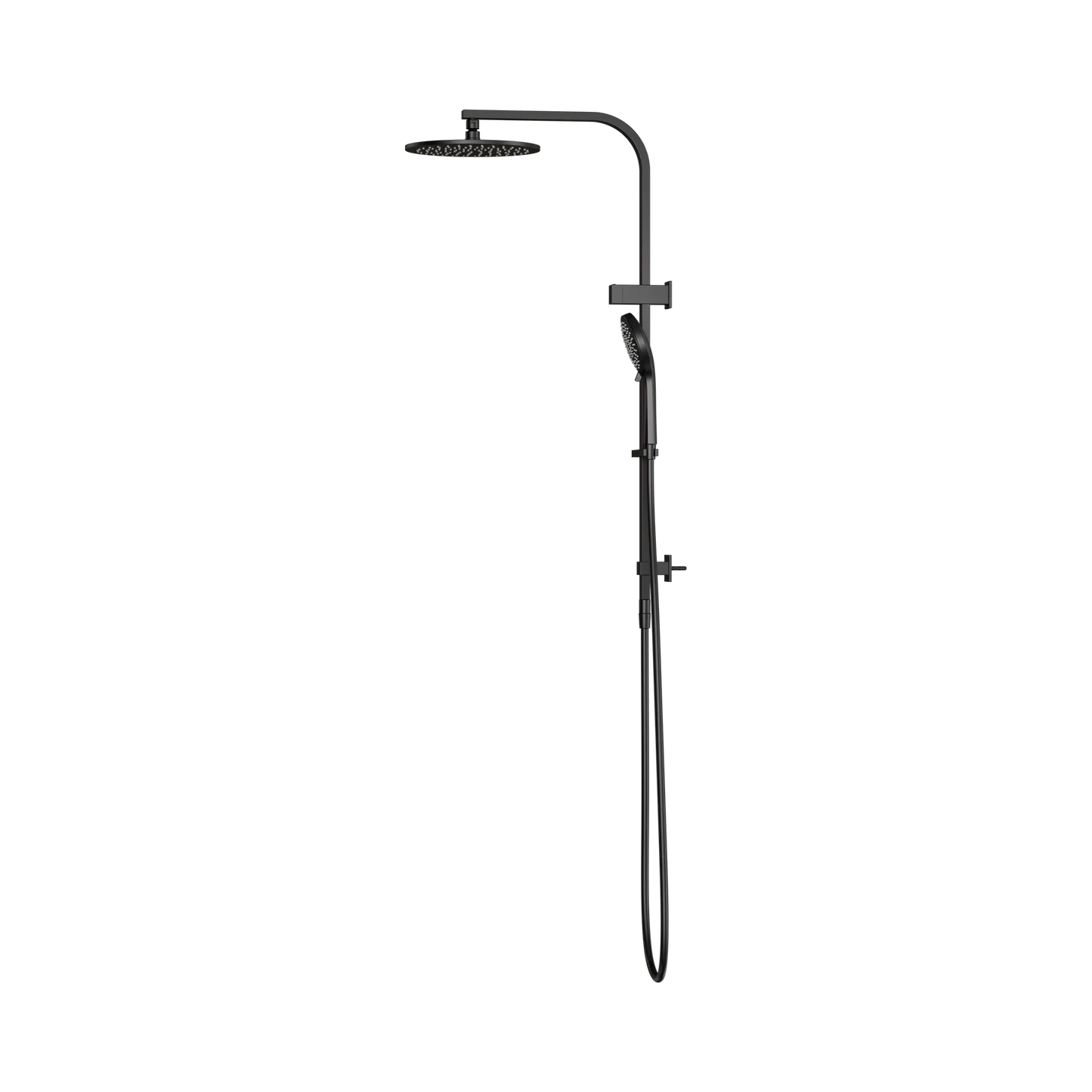 Bianca Twin Shower Matte Black