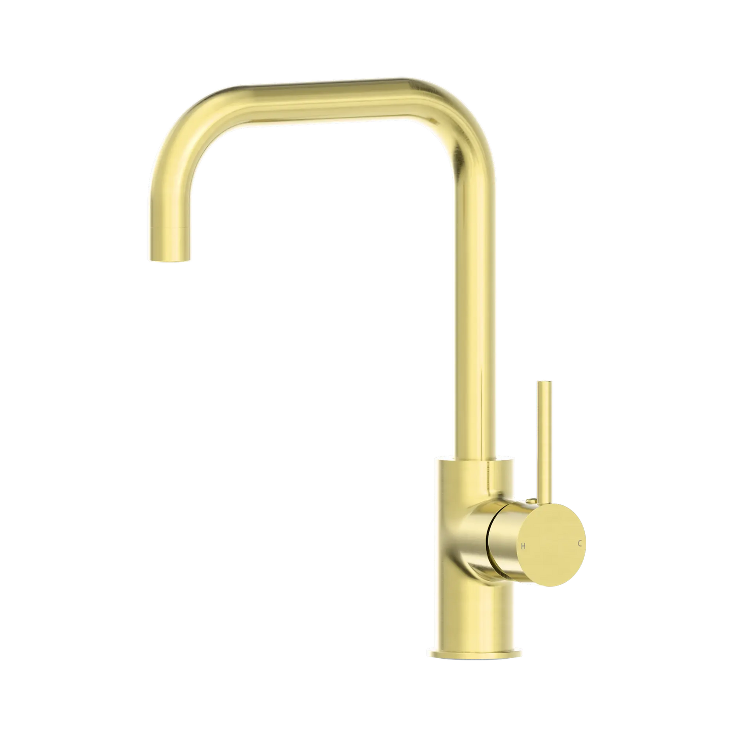Dolce Kitchen Mixer Square Shape Brushed Gold