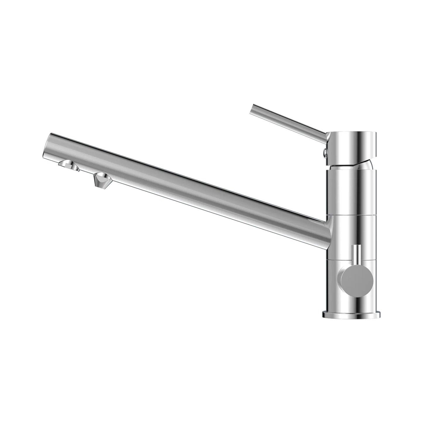 Dolce Three-Way Kitchen Mixer Chrome