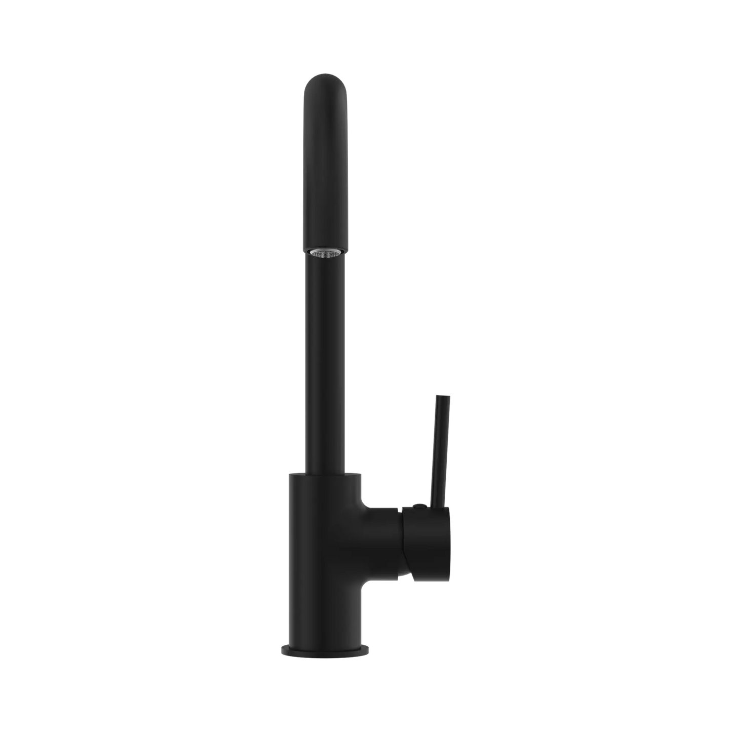 Dolce Kitchen Mixer Gooseneck Matte Black