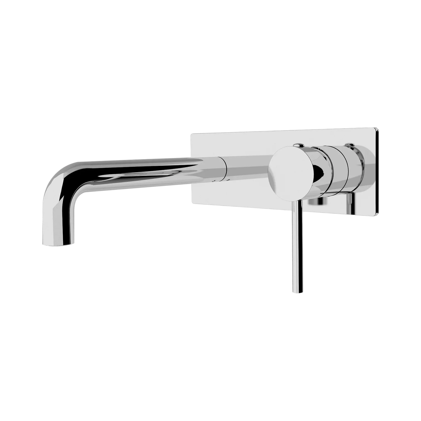 Dolce Wall Basin/Bath Mixer Chrome
