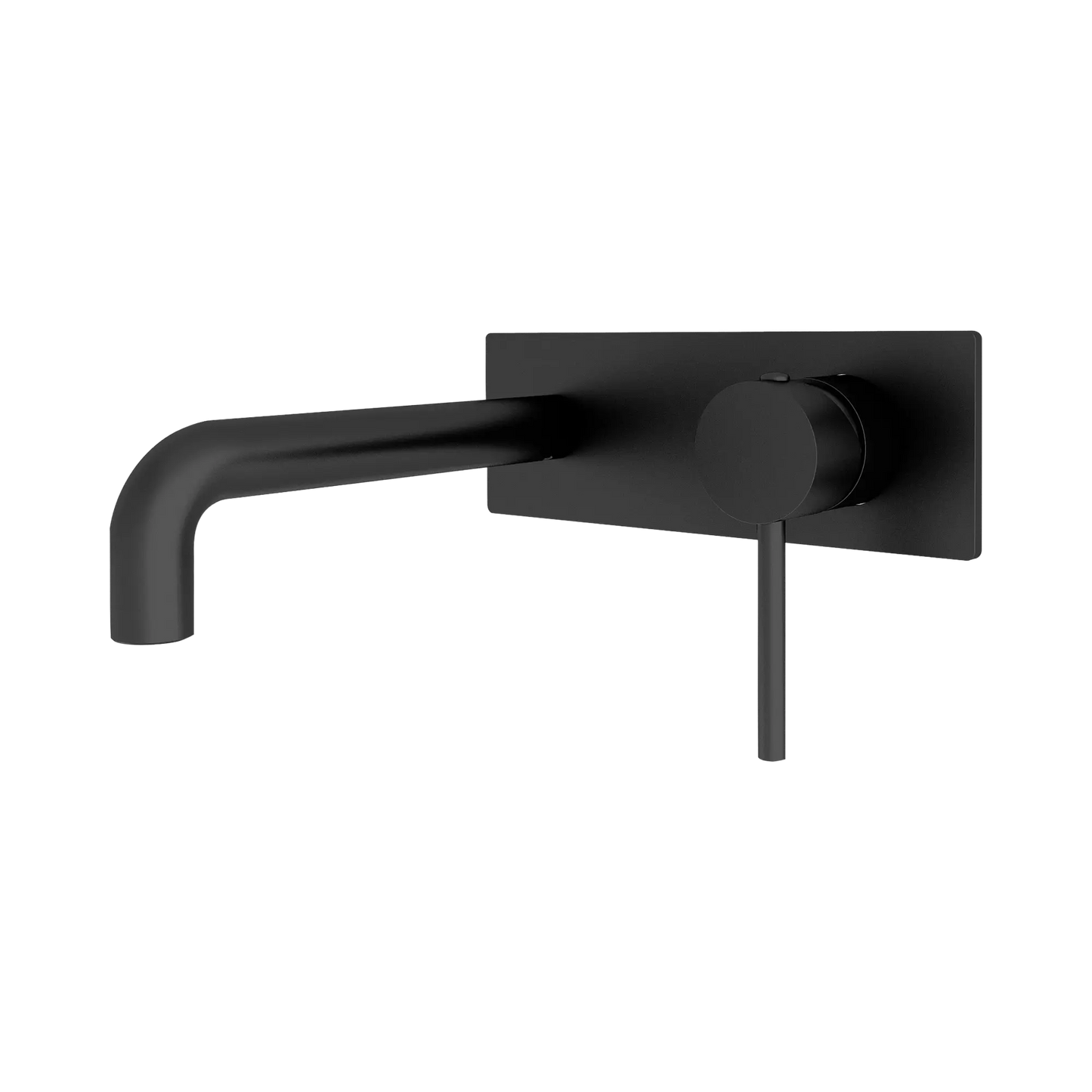 Dolce Wall Basin/Bath Mixer Matte Black
