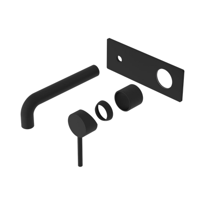 Dolce Wall Basin/Bath Mixer Trim Kits Only Matte Black