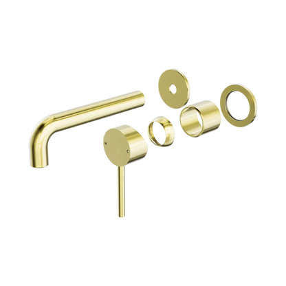 Dolce Wall Basin/Bath Mixer Separate Back Plate Trim Kits Only Brushed Gold