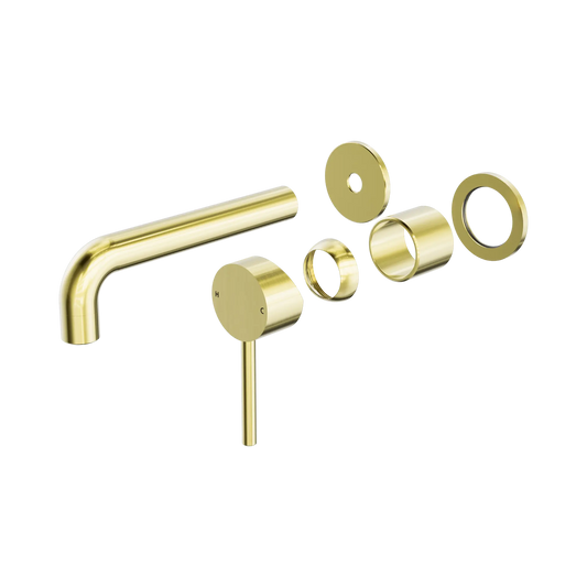 Dolce Wall Basin/Bath Mixer Separate Back Plate Trim Kits Only Brushed Gold