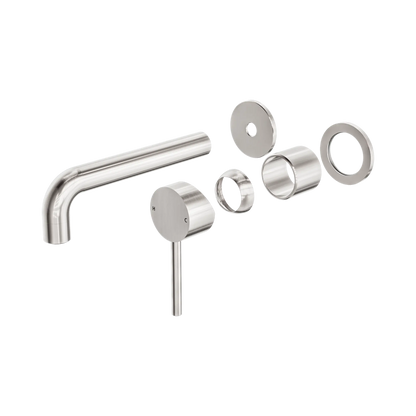 Dolce Wall Basin/Bath Mixer Separate Back Plate Trim Kits Only Brushed Nickel