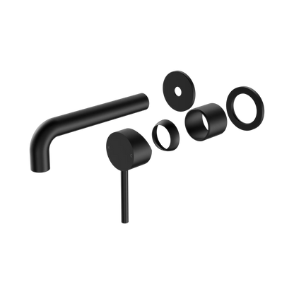 Dolce Wall Basin/Bath Mixer Separate Back Plate Trim Kits Only Matte Black