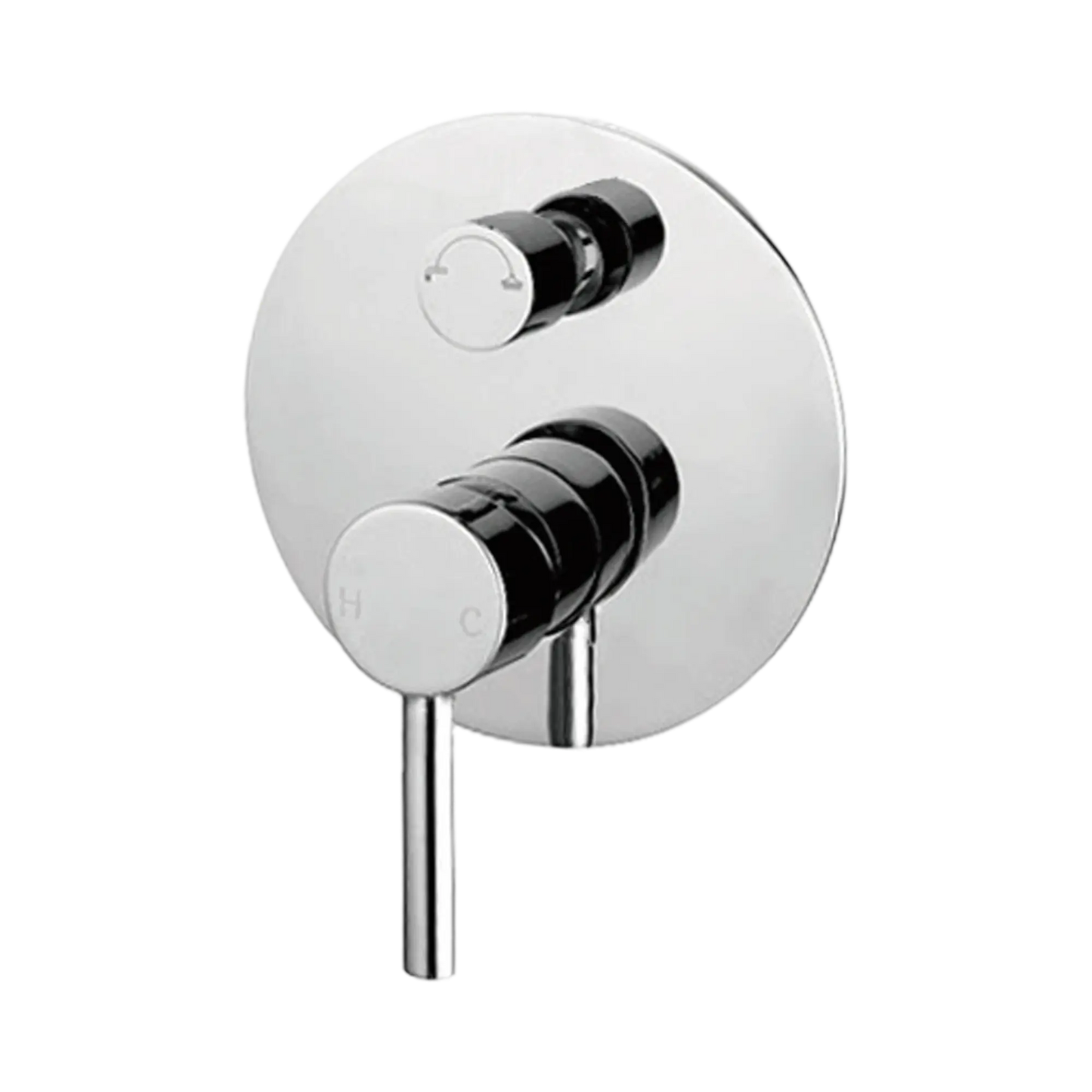Dolce Shower Mixer With Diverter Chrome