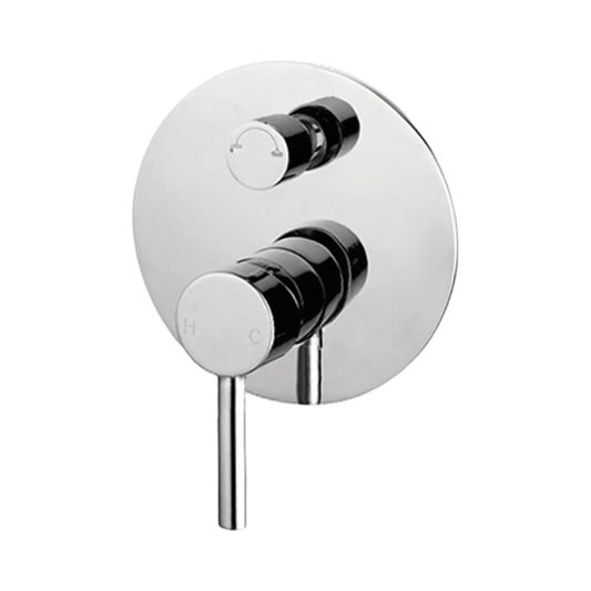 Dolce Shower Mixer With Diverter Chrome
