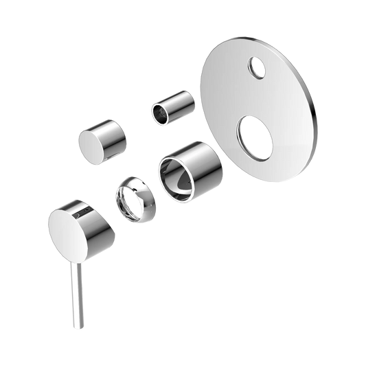 Dolce Shower Mixer With Diverter Trim Kits Only Chrome
