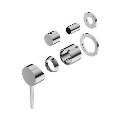 Dolce Shower Mixer With Diverter Separate Back Plate Trim Kits Only Chrome