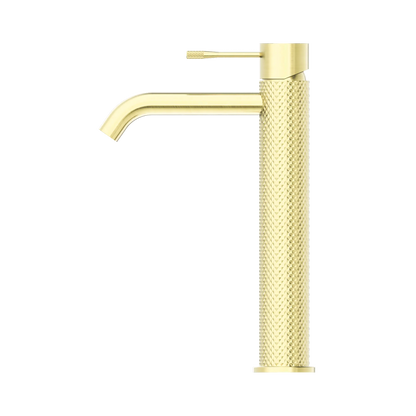 Opal Tall Basin Mixer Brushed Gold