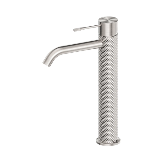 Opal Tall Basin Mixer Brushed Nickel