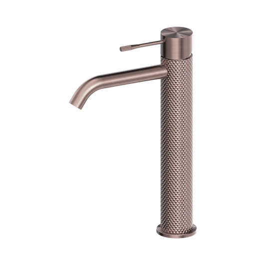 Opal Tall Basin Mixer Brushed Bronze
