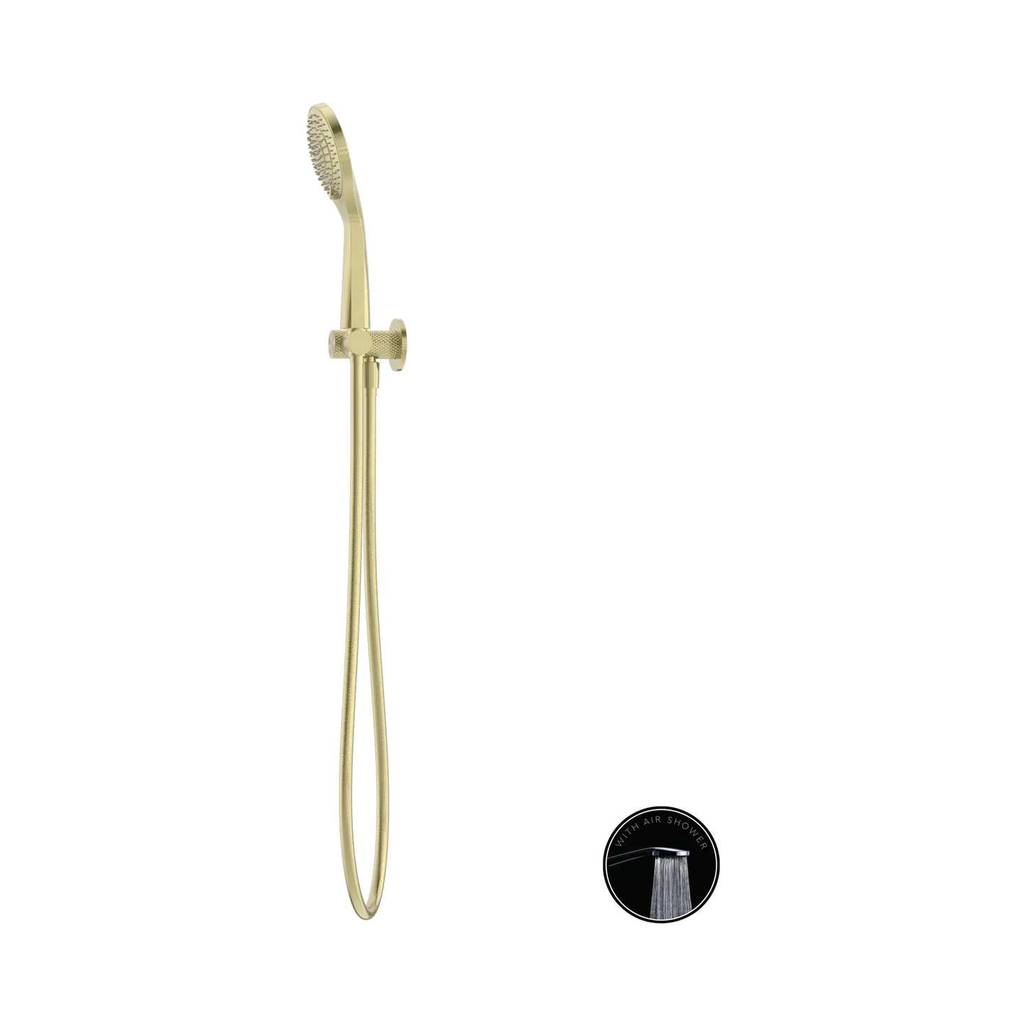 Opal Shower On Bracket With Air Shower Brushed Gold