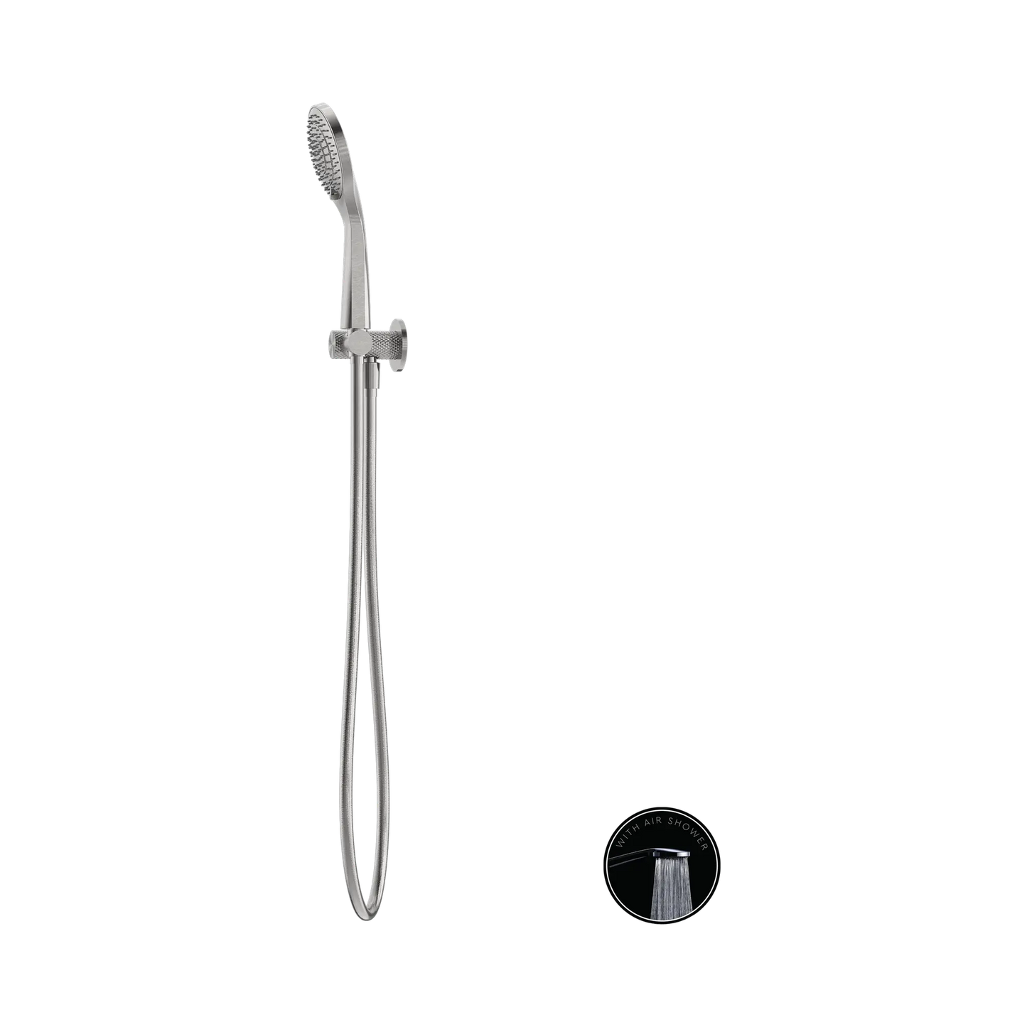 Opal Shower On Bracket With Air Shower Brushed Nickel