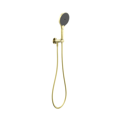 Opal Shower On Bracket With Air Shower II Brushed Gold