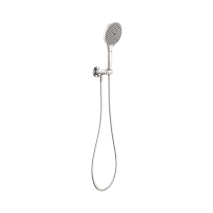 Opal Shower On Bracket With Air Shower II Brushed Nickel