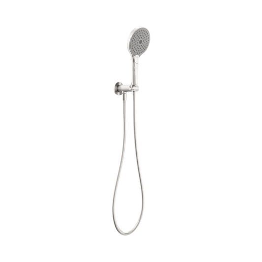 Opal Shower On Bracket With Air Shower II Brushed Nickel