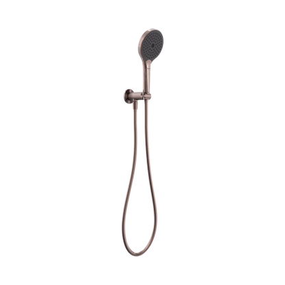 Opal Shower On Bracket With Air Shower II Brushed Bronze