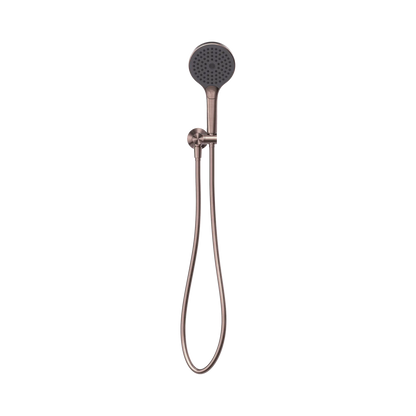 Opal Shower On Bracket With Air Shower II Brushed Bronze