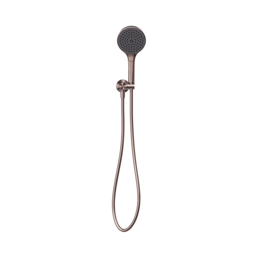 Opal Shower On Bracket With Air Shower II Brushed Bronze