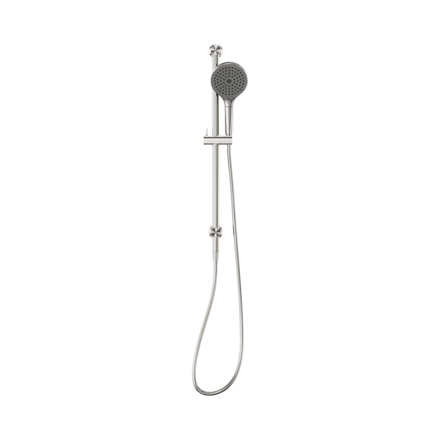 Opal Shower Rail With Air Shower II Brushed Nickel