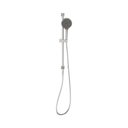 Opal Shower Rail With Air Shower II Brushed Nickel