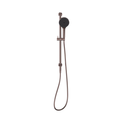 Opal Shower Rail With Air Shower II Brushed Bronze