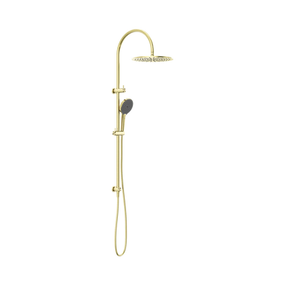 Opal Twin Shower With Air Shower II Brushed Gold