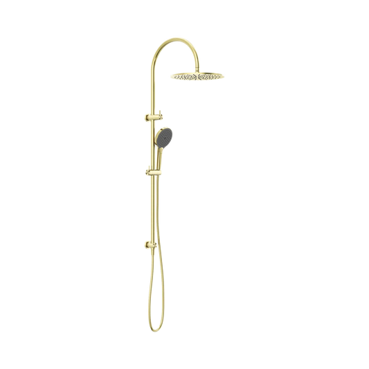 Opal Twin Shower With Air Shower II Brushed Gold