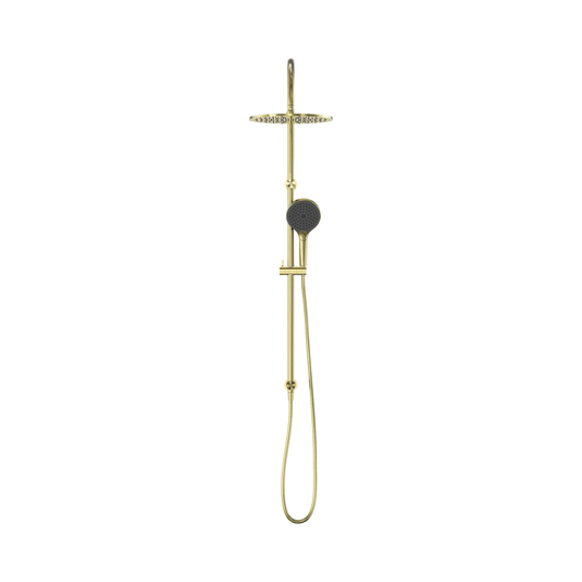 Opal Twin Shower With Air Shower II Brushed Gold