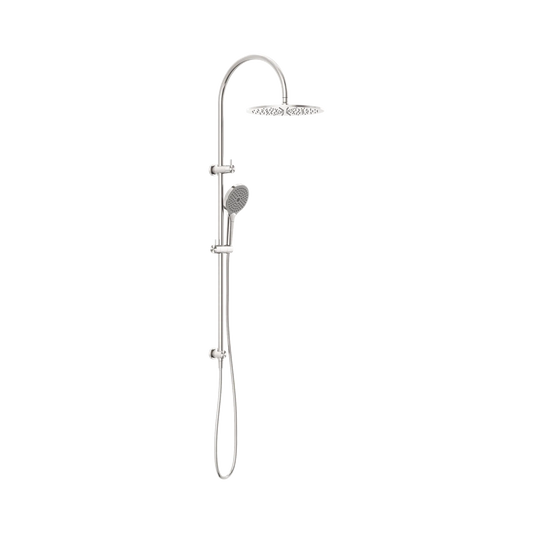Opal Twin Shower With Air Shower II Brushed Nickel