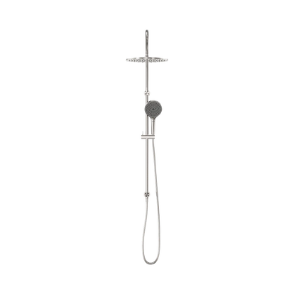 Opal Twin Shower With Air Shower II Brushed Nickel