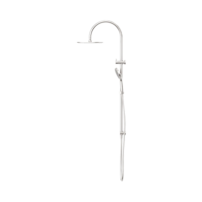 Opal Twin Shower With Air Shower II Brushed Nickel