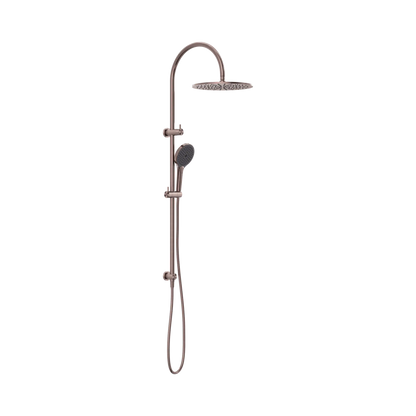 Opal Twin Shower With Air Shower II Brushed Bronze