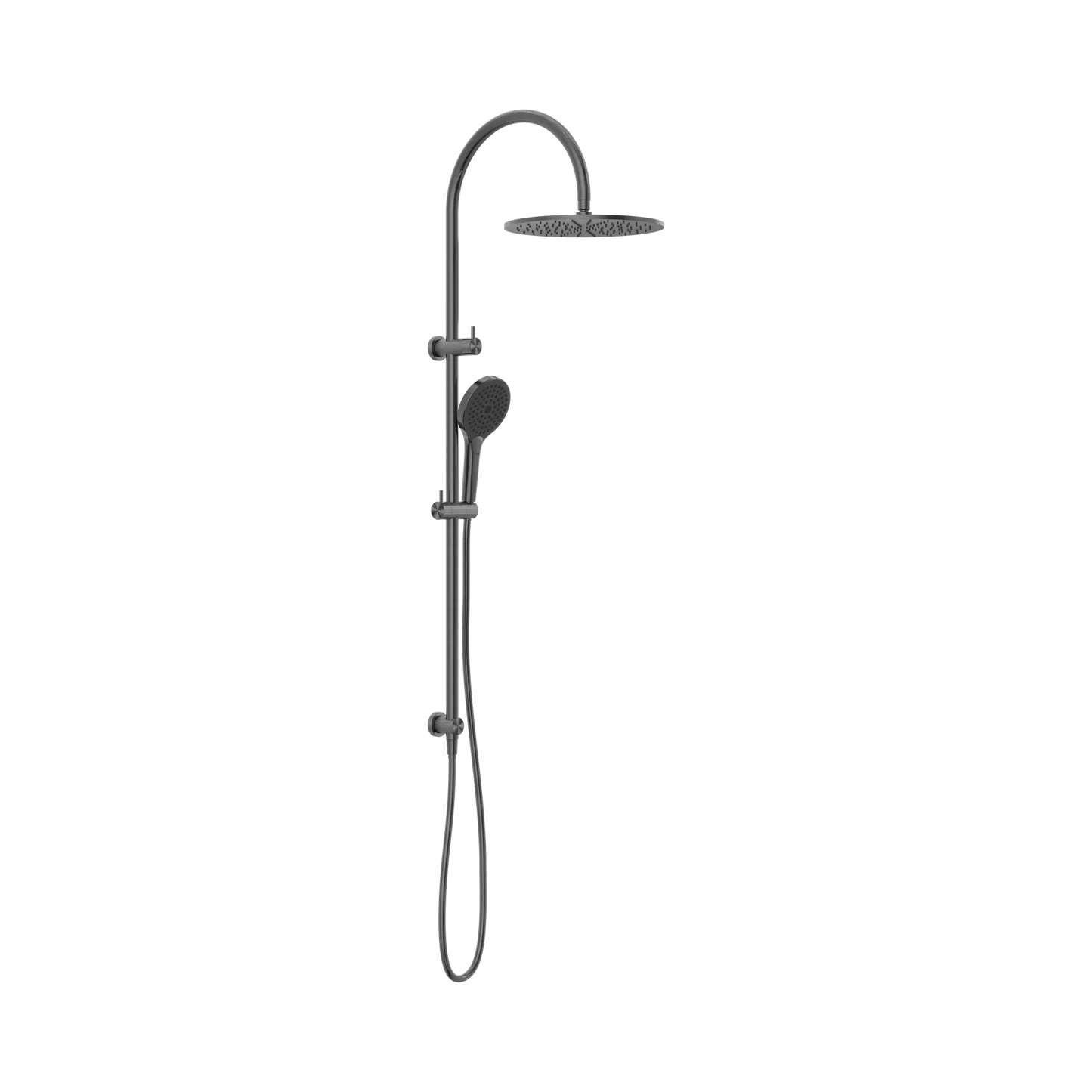 Opal Twin Shower With Air Shower II Graphite