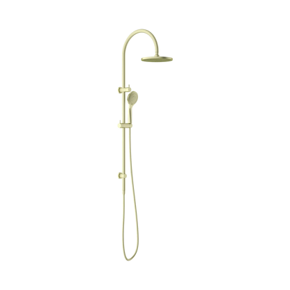 Opal Twin Shower With Air Shower Brushed Gold