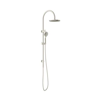 Opal Twin Shower With Air Shower Brushed Nickel