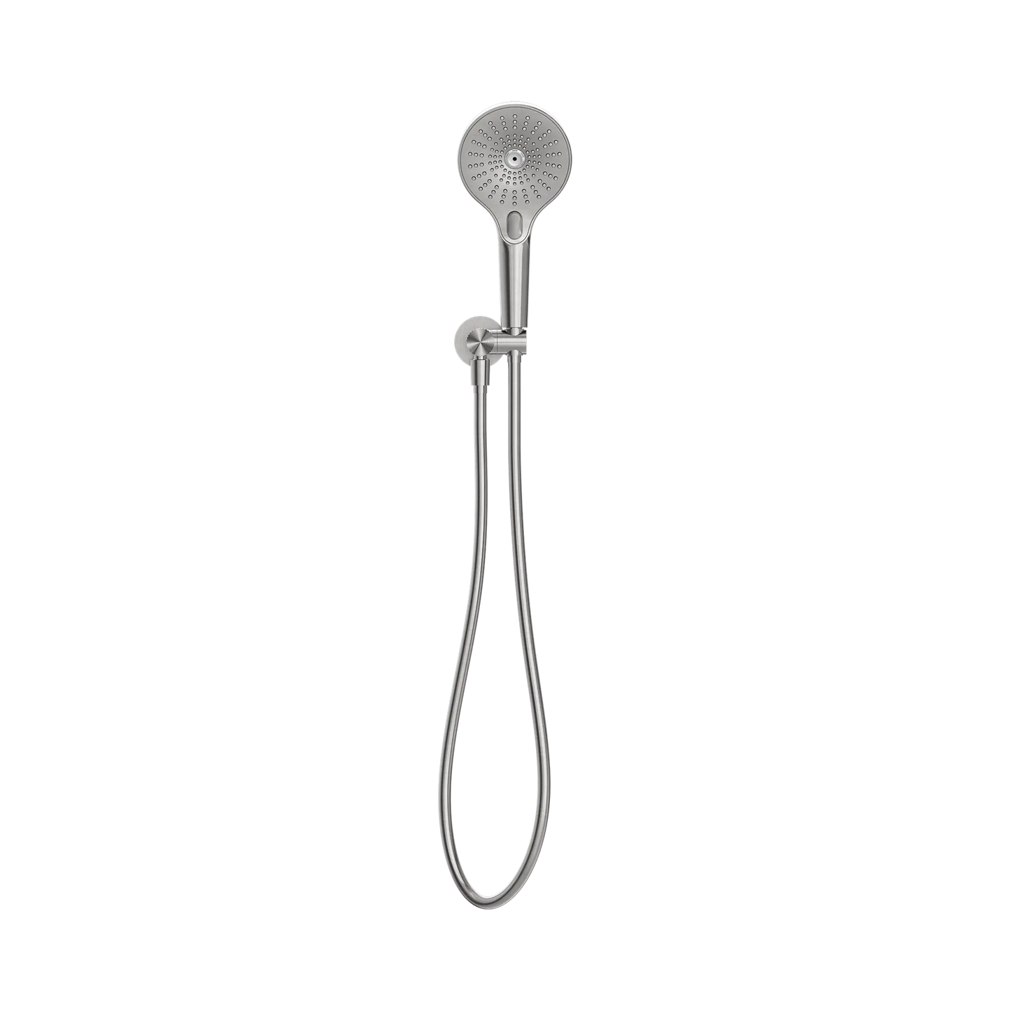 Opal Shower On Bracket Brushed Nickel