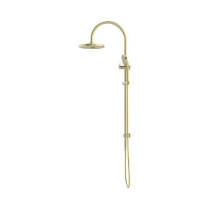 Opal Twin Shower Brushed Gold
