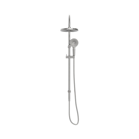 Opal Twin Shower Brushed Nickel