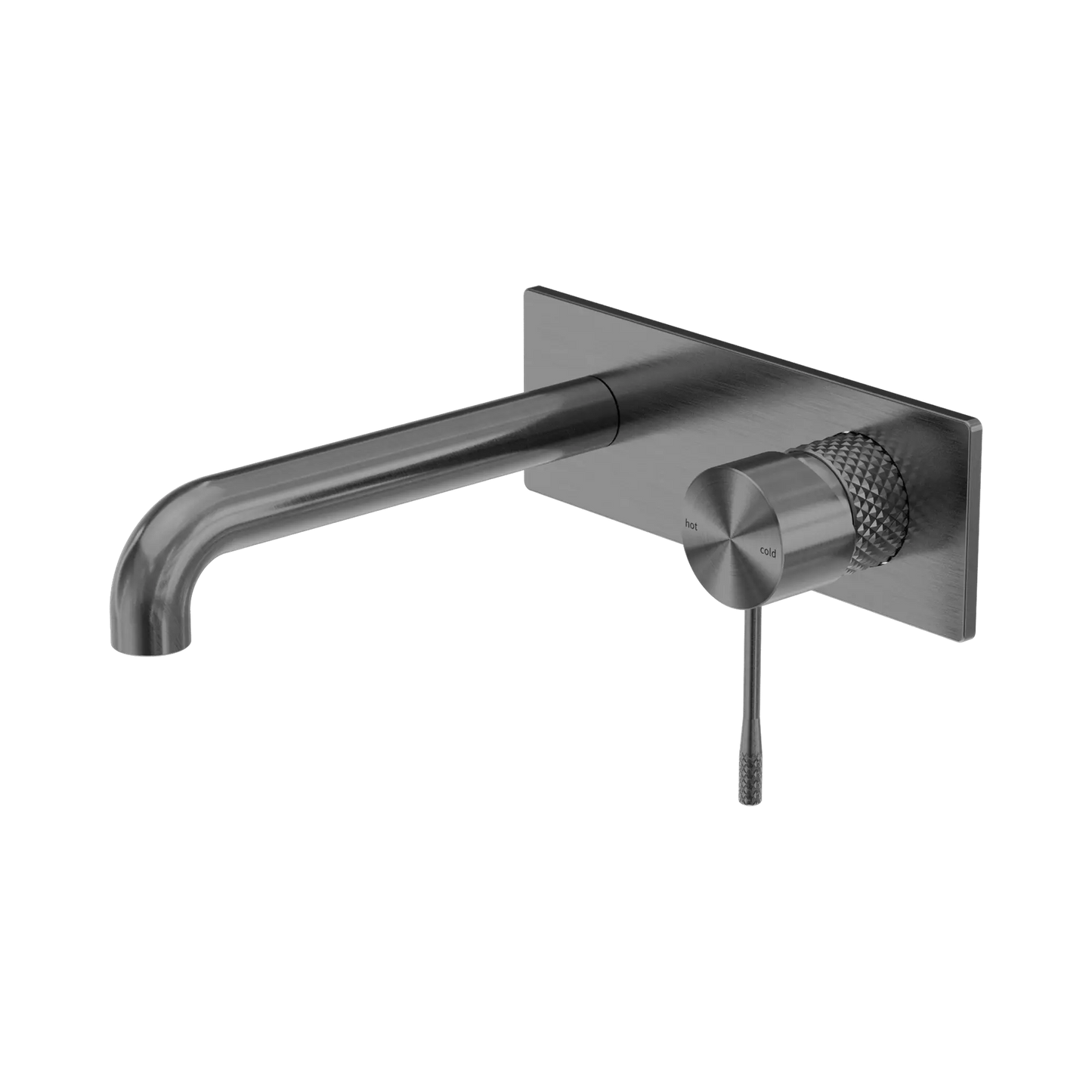 Opal Wall Basin/Bath Mixer 160mm Graphite
