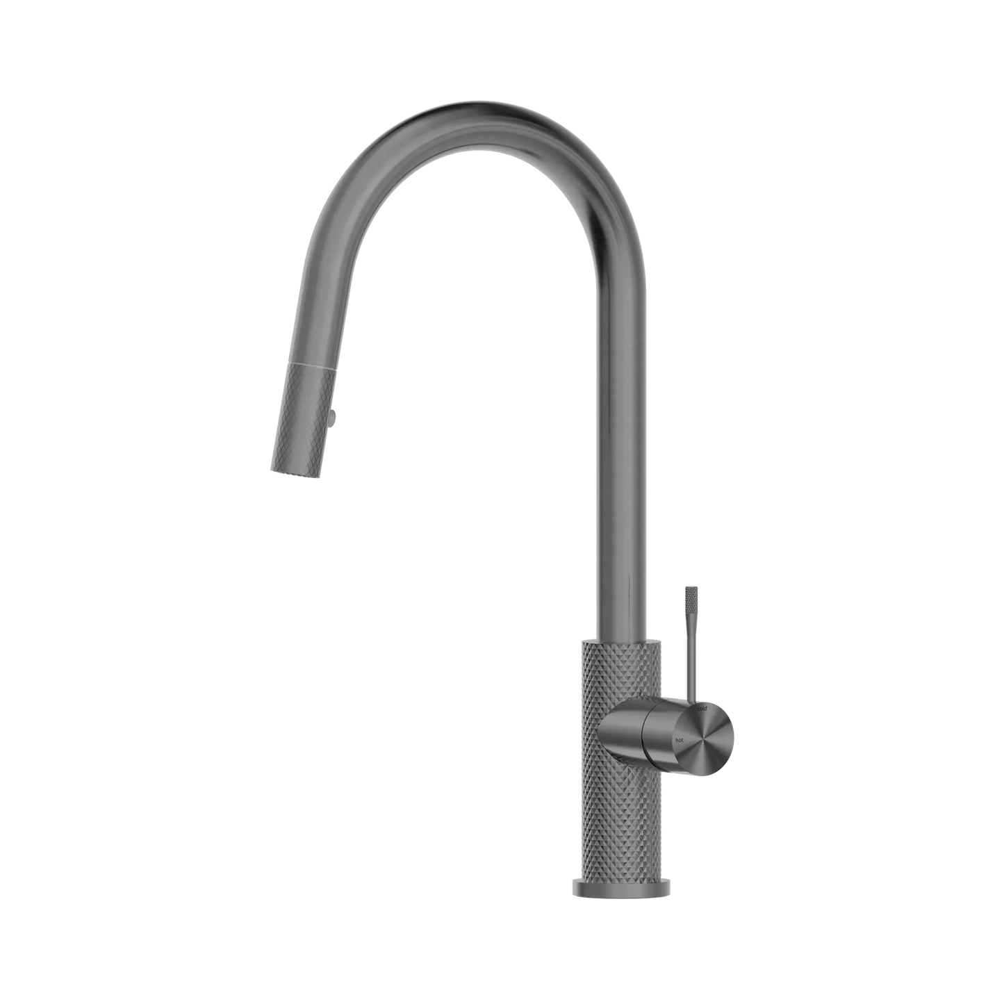 Opal Pull Out Sink Mixer With Vegie Spray Function Graphite