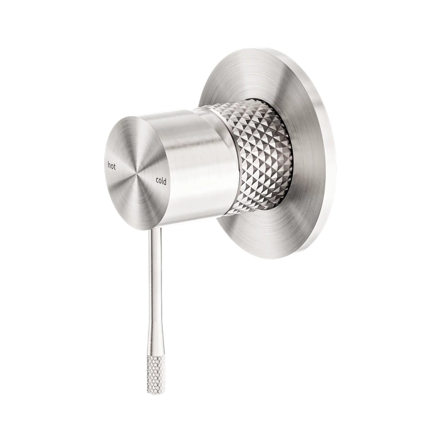 Opal Shower Mixer 80mm Plate Brushed Nickel