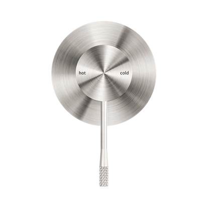 Opal Shower Mixer 80mm Plate Brushed Nickel