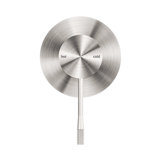 Opal Shower Mixer 80mm Plate Brushed Nickel