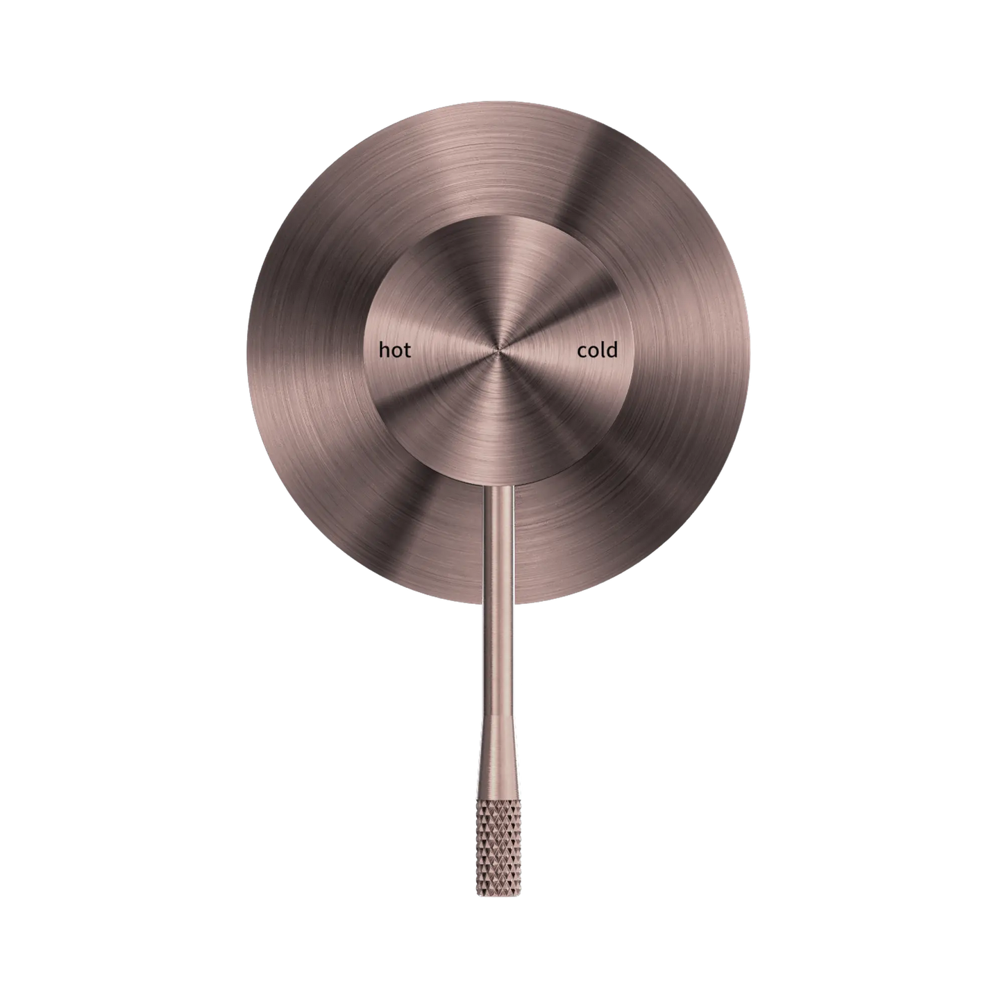 Nero Opal Shower Mixer 80mm Plate Brushed Bronze